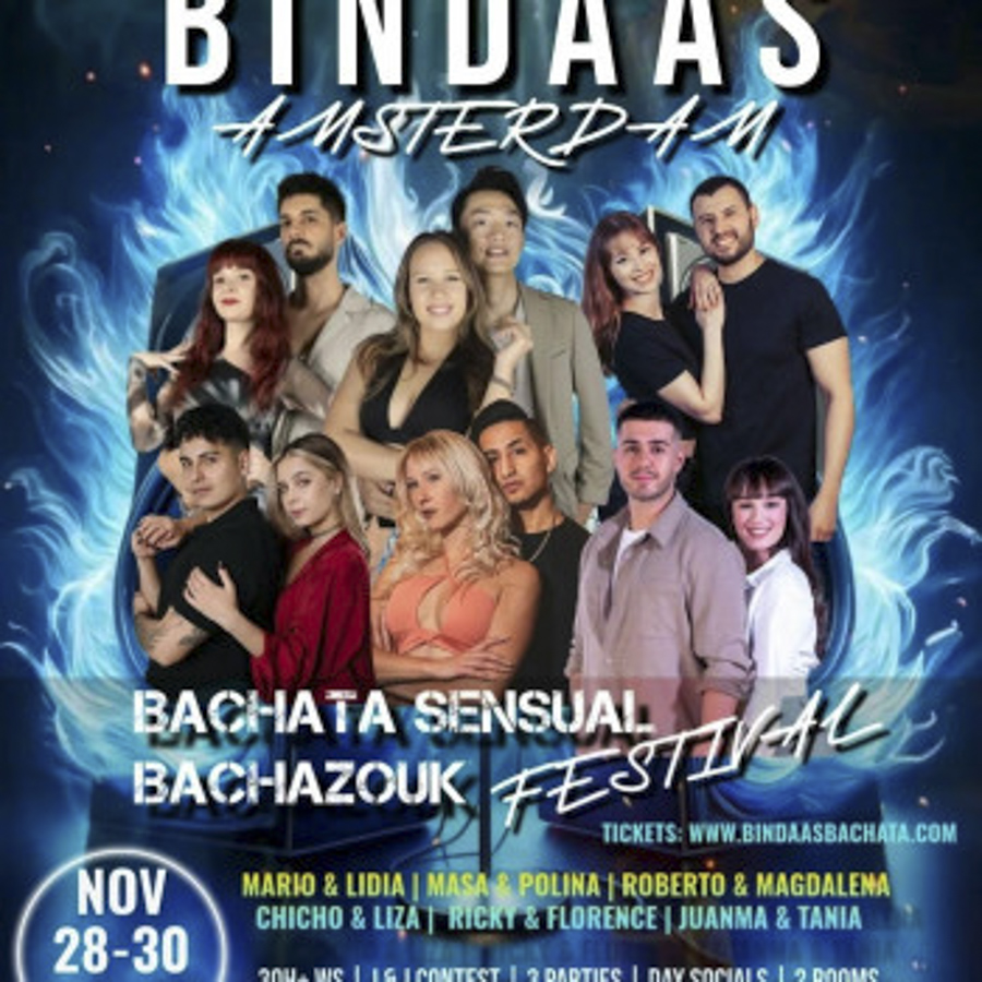 BINDAAS Bachata Sensual & Bachazouk Festival – 2025 – Amsterdam