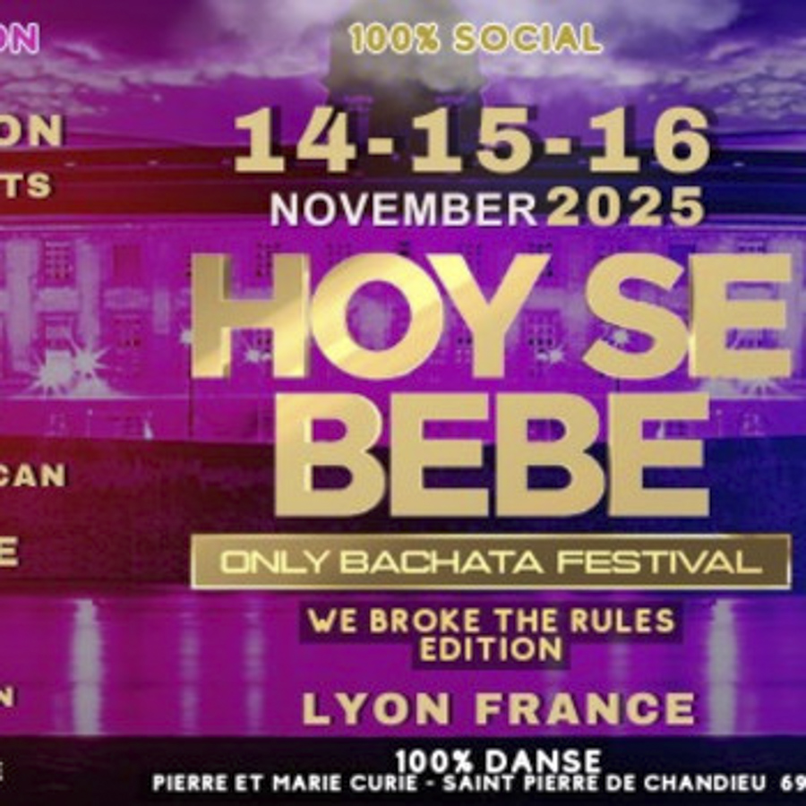 Hoy Se Bebe โ Only Bachata Festival IV โ We Broke The Rules