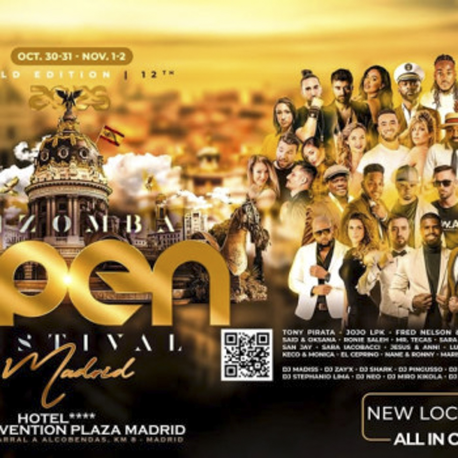 Kizomba Open Festival Madrid 2025 (Gold Edition)