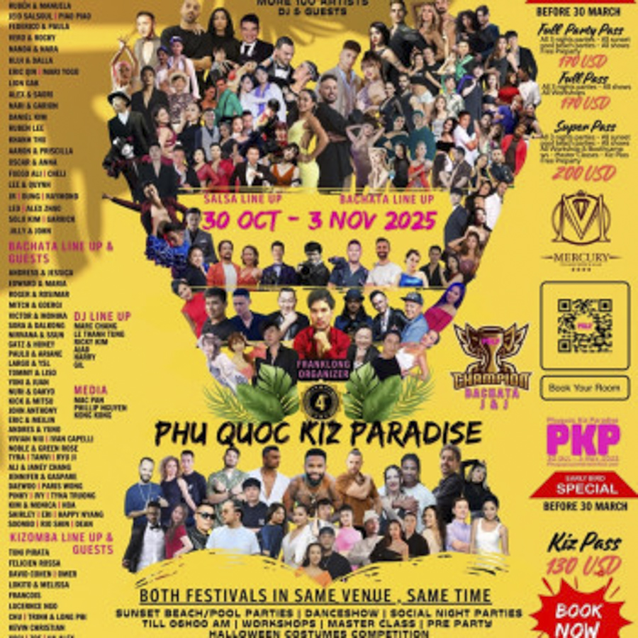 PSLF2025 Phu Quoc Summer Latin Festival, Vietnam 2025